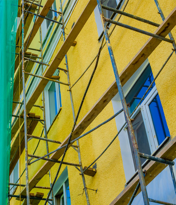 Professioneller Arbeitsablauf Fassadensanierung